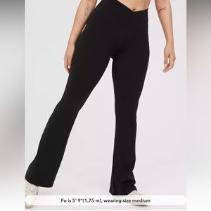 OFFLINE By Aerie Real Me High Waisted Crossover Flare Legging